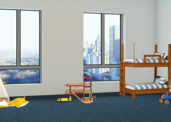 My little brothers dream room Design Rendering
