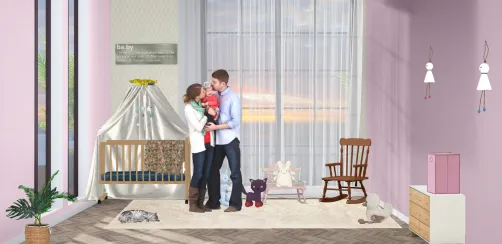 Baby girl bedroom 