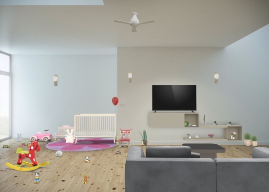 salon de famille 👨‍👩‍👧‍👦🤍 Design Rendering
