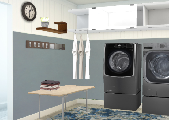 Quant laundry room  Design Rendering