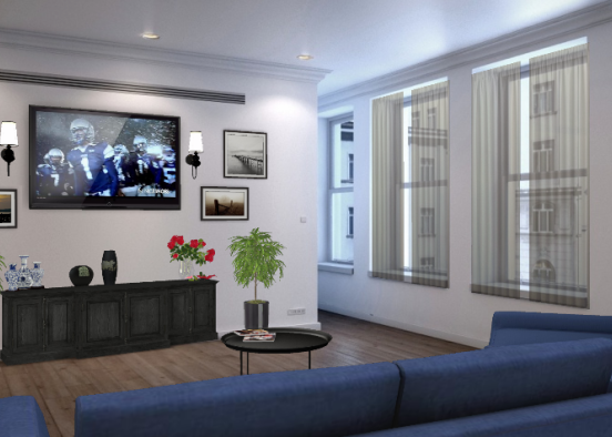 livingroom Design Rendering
