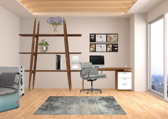 Office Design Rendering