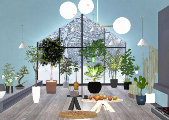 Greenhouse of Winter Design Rendering