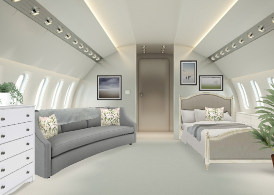 Jet bedroom Design Rendering