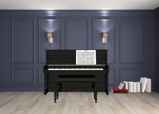 Piano country Design Rendering