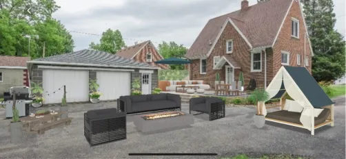 Outdoor furniture test