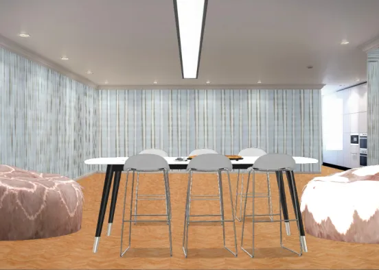 N3 salle à manger moderne Design Rendering