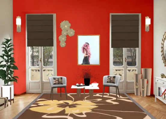 Red and stay Design Rendering
