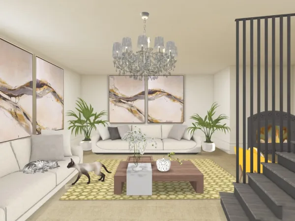 Professional interior design created with Homestyler 3D design software