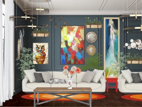 Professional interior design created with Homestyler 3D design software