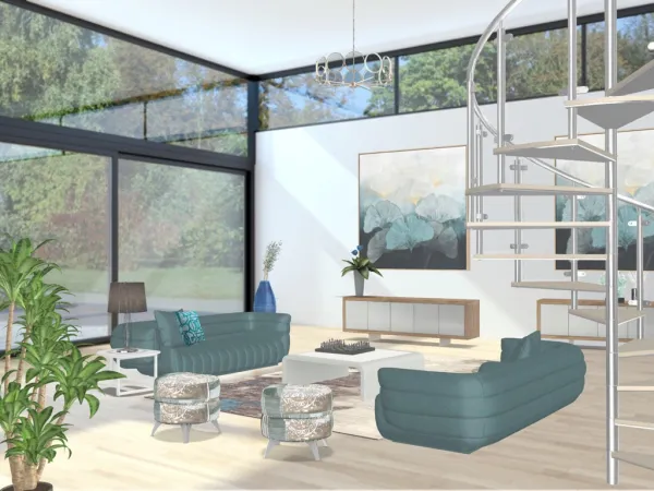 Professional interior design created with Homestyler 3D design software