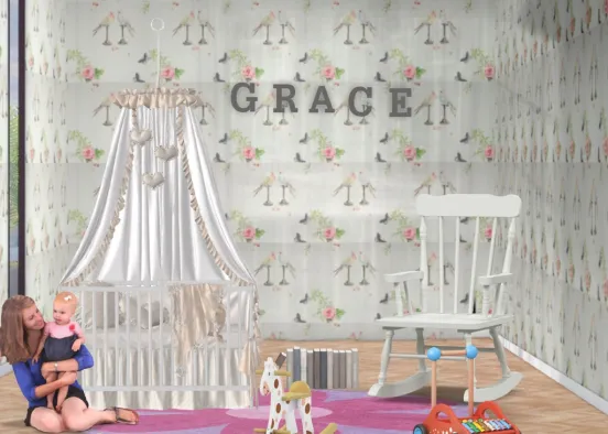 baby grace’s room Design Rendering
