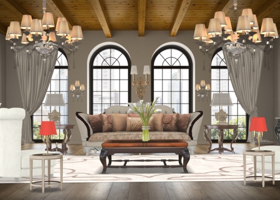 french country style Design Rendering