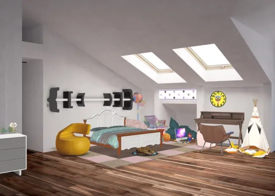 Lilly’s room  Design Rendering