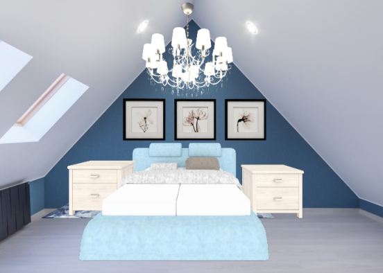 "The Blue Room" Design Rendering