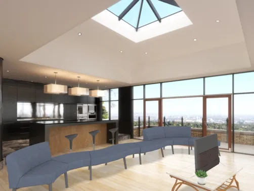 morden living room
