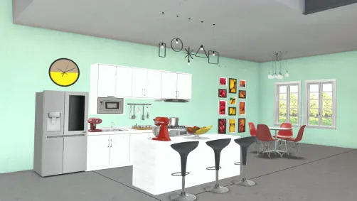 modern galley kitchen
