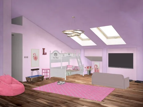 rich girly room