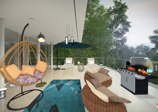 Chillout time Design Rendering