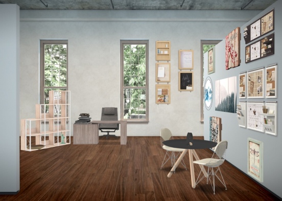dream office Design Rendering