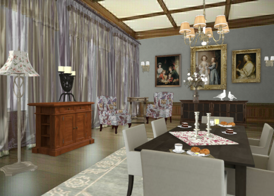 Dining in style Design Rendering