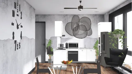 small apartment kitchen 