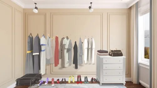 Master closet