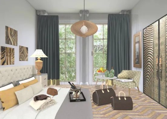 Welcome to your suite  Design Rendering