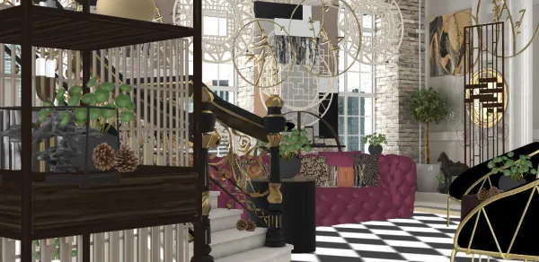 Professional interior design created with Homestyler 3D design software