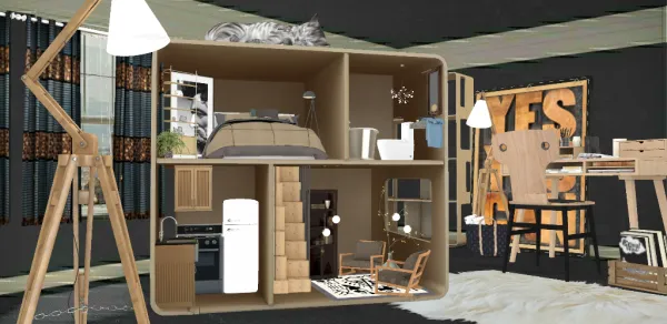 Professional interior design created with Homestyler 3D design software