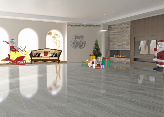 Party Christmas Design Rendering