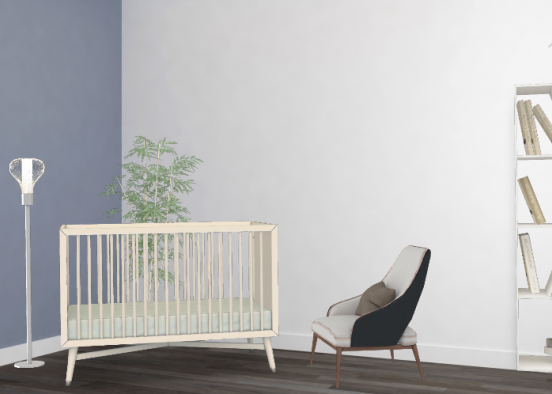 Baby schlafzimmer  Design Rendering