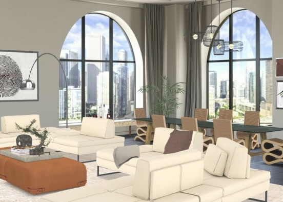 Family Penthouse  Design Rendering