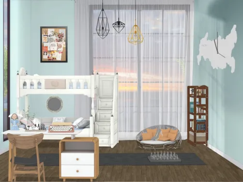Chambre pour fille 