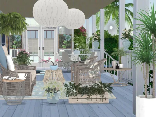 A porch in Providencia