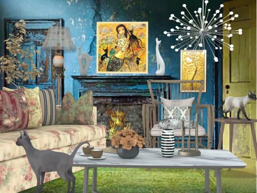 The remarkable cat lady