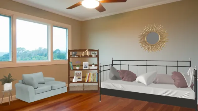 simple teens bedroom 