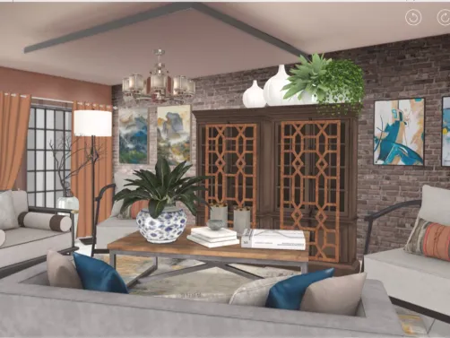 Sala de Estar para minhas horas de descanso.