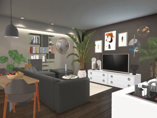 Studio para um jovem estudante