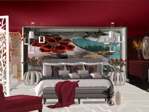 Decoração personalizada, leve e romântica para um casal recém-casados.