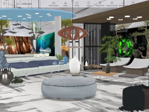 Espaçoso SPA residencial. Thanks Karen for the Beautiful template. I I hope you like it🥰🥰😘😘