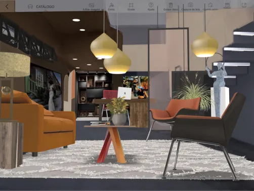 Bethany the Blogger. Um ambiente confortável,elegante e moderno para Bethany trabalhar,descansar e receber amigos. Obrigada Karen. Sensacional este tema,adorei fazê-lo.🥰🥰