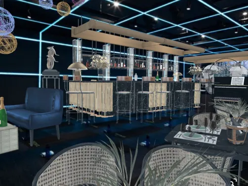 Piano bar e restaurante. Um ambiente sofisticado e descontraído ao mesmo tempo.