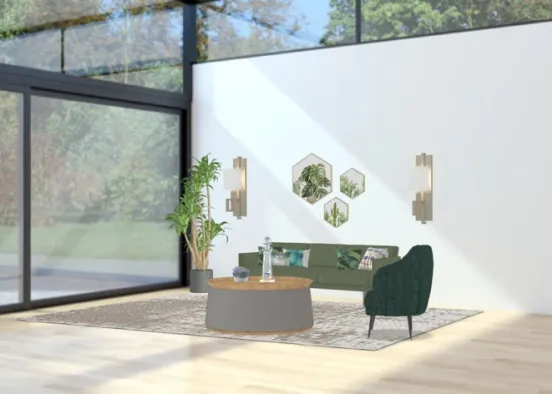 Natural and Calm Design Rendering