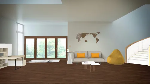 Minimalistic Modern Living Room