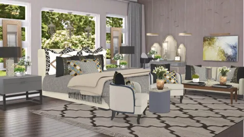 La Luxury Calm Bedroom 