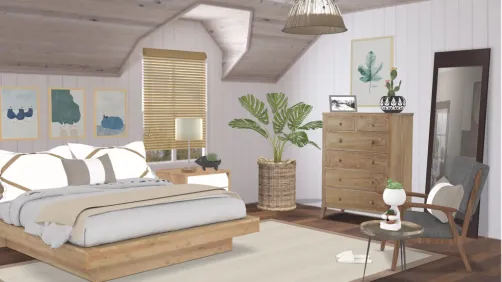 Minimalist Bedroom.
