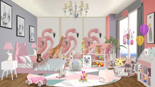 Flamingo Playroom.