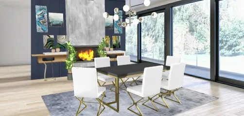 Modern dinning and bar