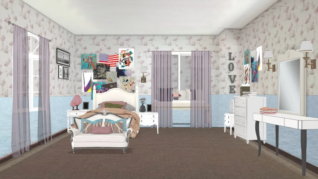 Riverdale - Betty’s room created by Flavia Panfilo on Homestyler